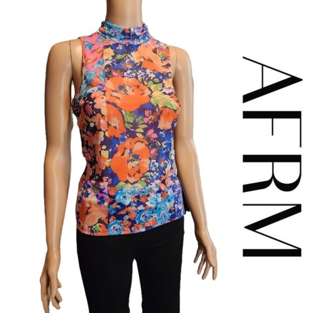 AFRM Women's Floral Sleeveless Top - Multicolor